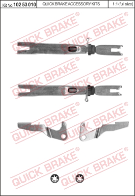 Трещотка колодок BOSCH арт. 102 53 010
